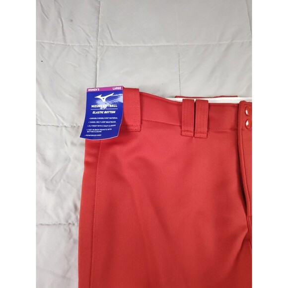 Mizuno Performance Women's Softball Pants Red Size Large - Picture 3 of 11